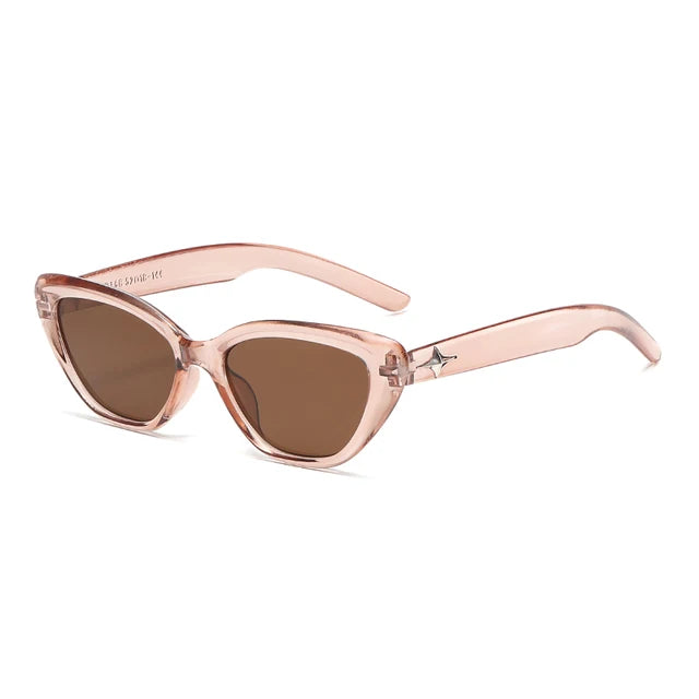 Fashion Cat Eye Sunglasses Women Men Classic Rice Nail Design eprolo