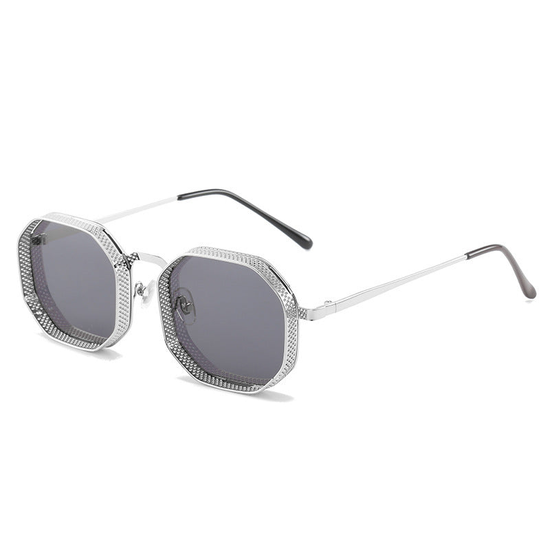 Metal Frame Sunglasses for Men and Women – Lightweight, Sleek, and Stylish CJ