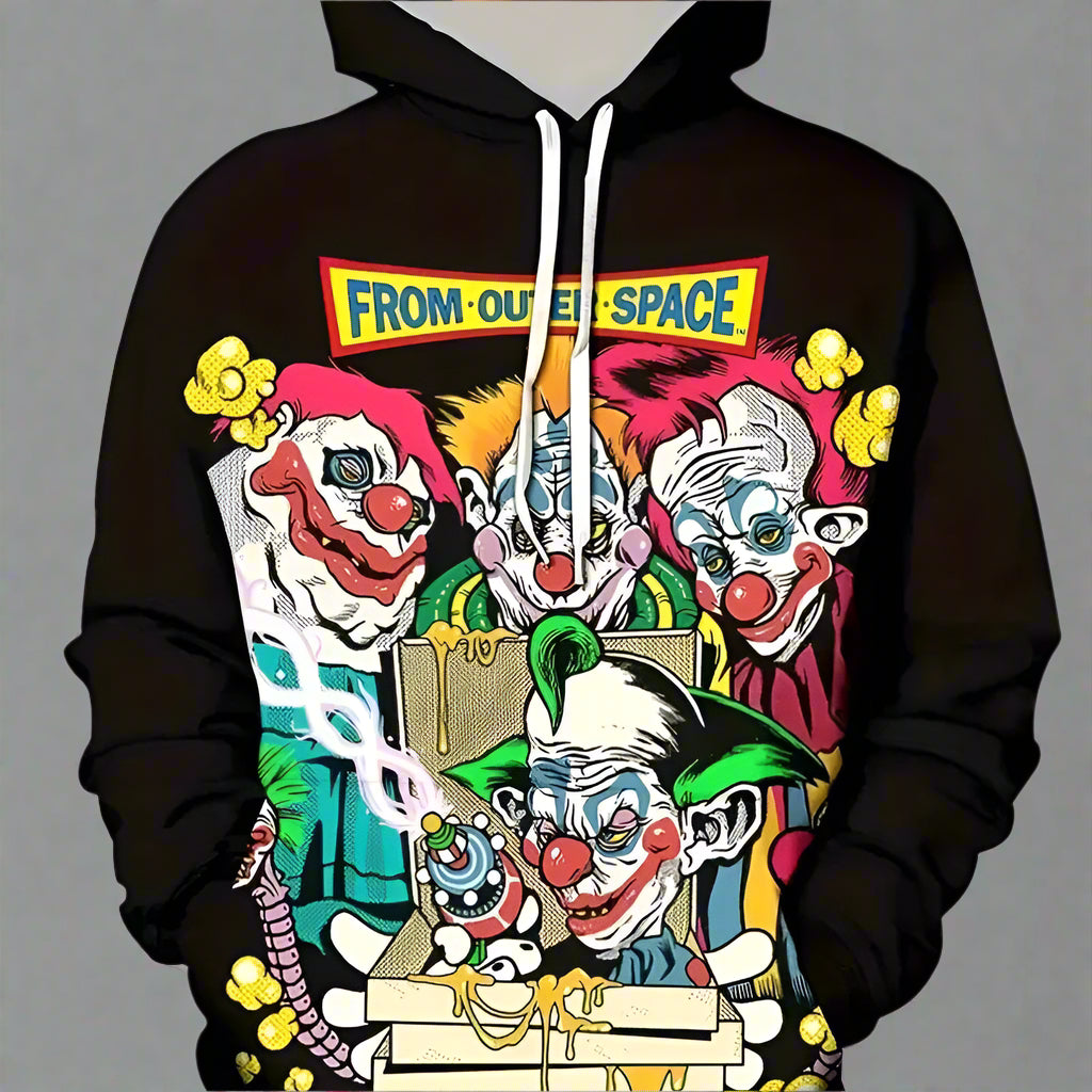 Unisex Printed Hoodie – Casual Graphic Pullover Sweatshirt CJ US