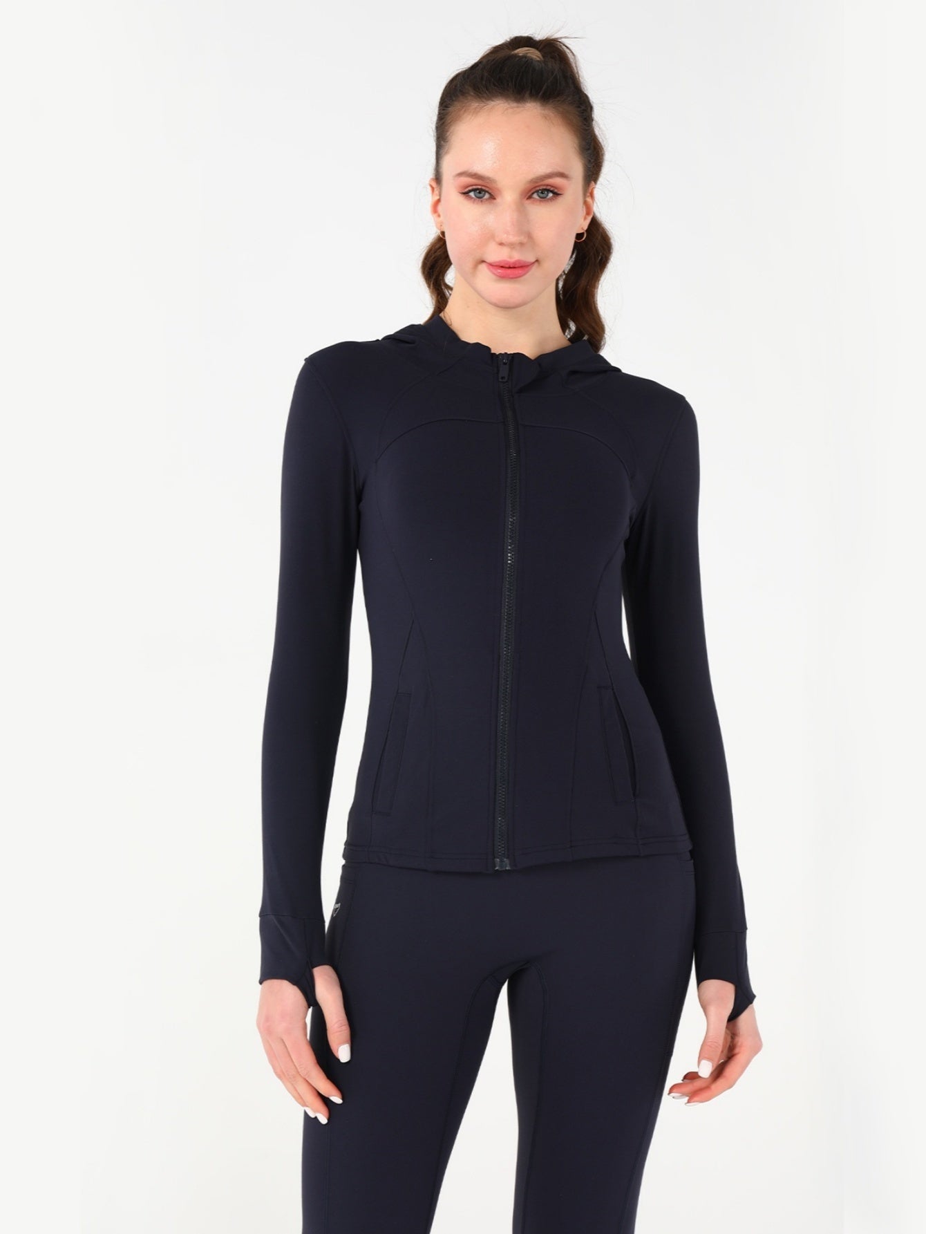 🖤 Women's Lightweight Hooded Yoga Jacket FitiqueFit