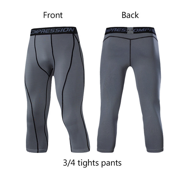Men’s Lycra Compression Pants – High-Performance Cycling Tights FitiqueFit