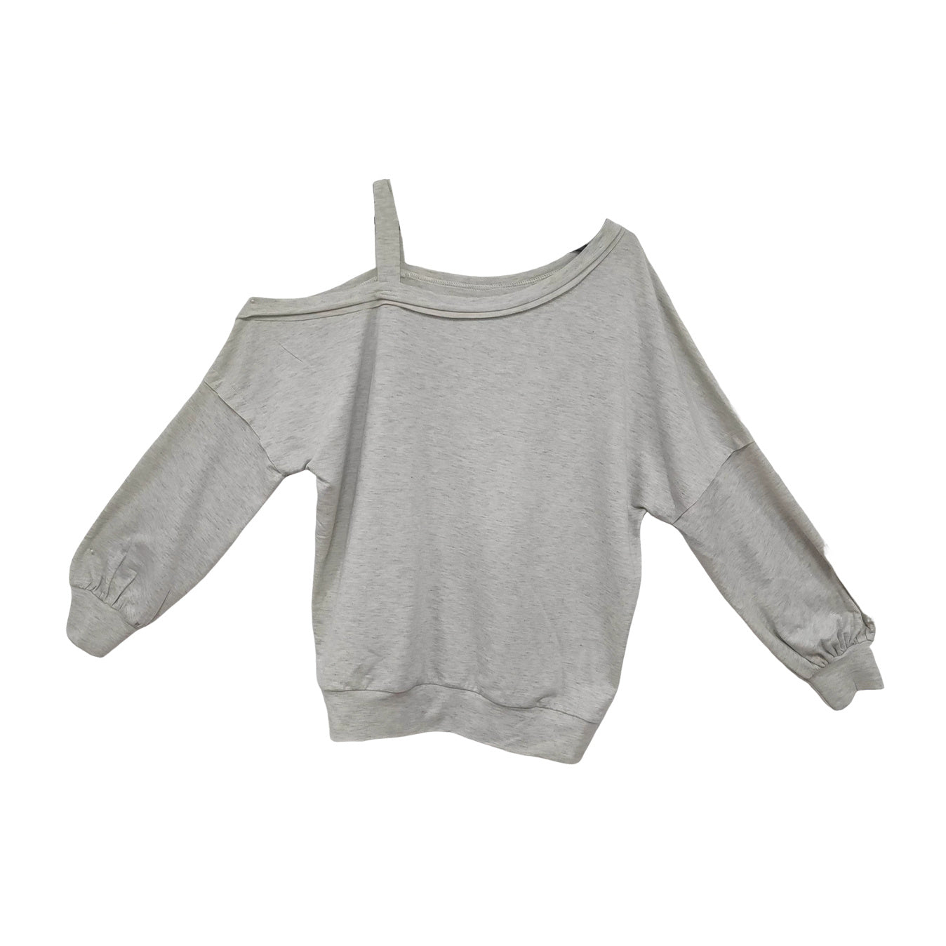 Ladies' Off Shoulder Long Sleeved Printed Love Hoodie CJ US