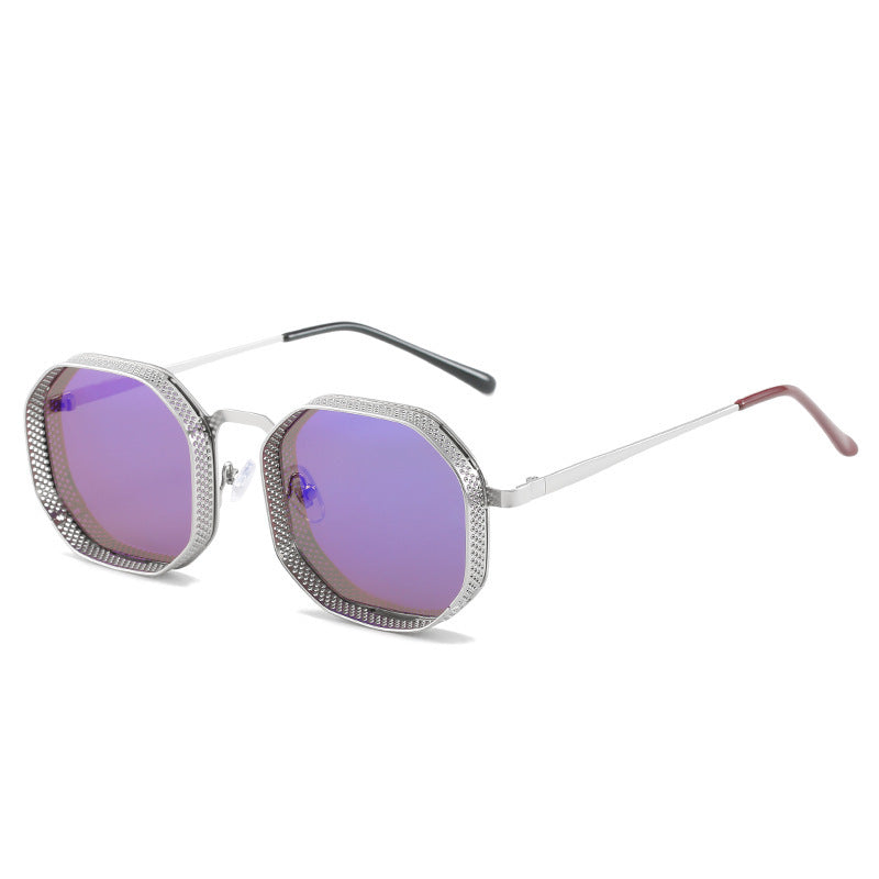 Metal Frame Sunglasses for Men and Women – Lightweight, Sleek, and Stylish CJ