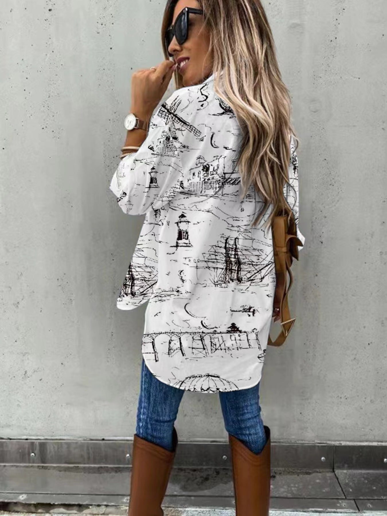 👚 Plus Size Women's Long Sleeve Two-Piece Casual Set FitiqueFit