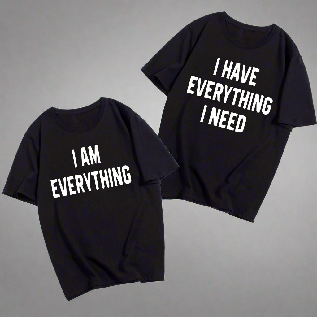 Couples with short sleeve t-shirts | world of t shirts | Diversi