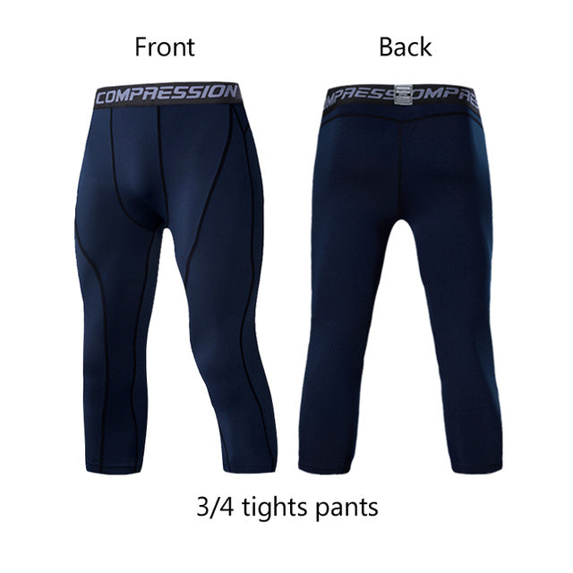 Men’s Lycra Compression Pants – High-Performance Cycling Tights FitiqueFit