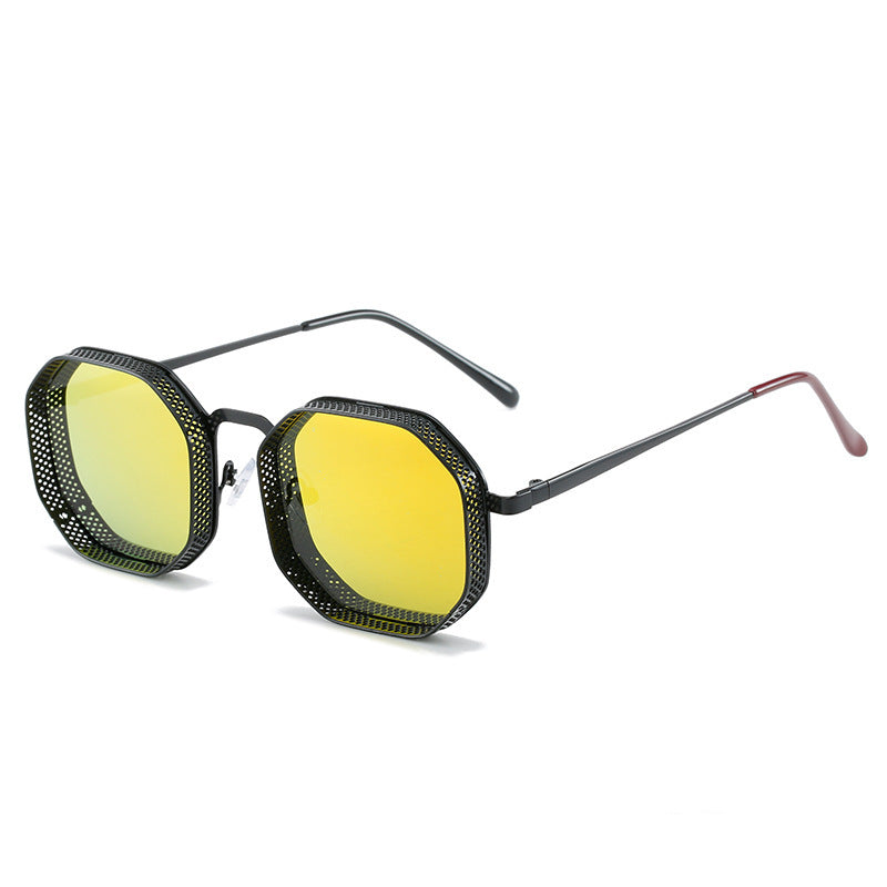 Metal Frame Sunglasses for Men and Women – Lightweight, Sleek, and Stylish CJ