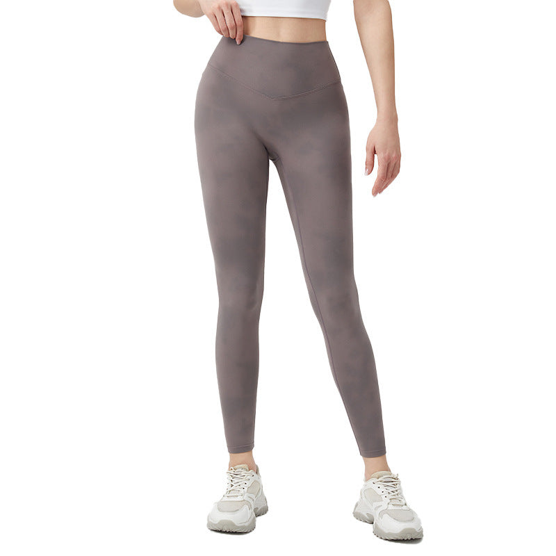 Women's Printed Nude Feel Yoga Trousers - FitiqueFit