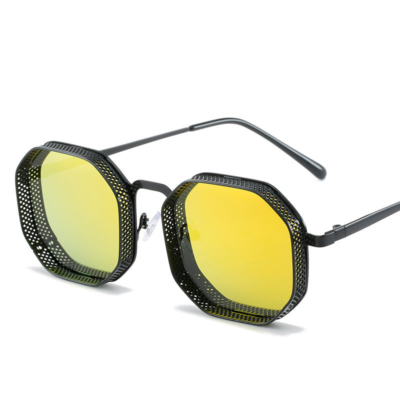 Metal Frame Sunglasses for Men and Women – Lightweight, Sleek, and Stylish CJ