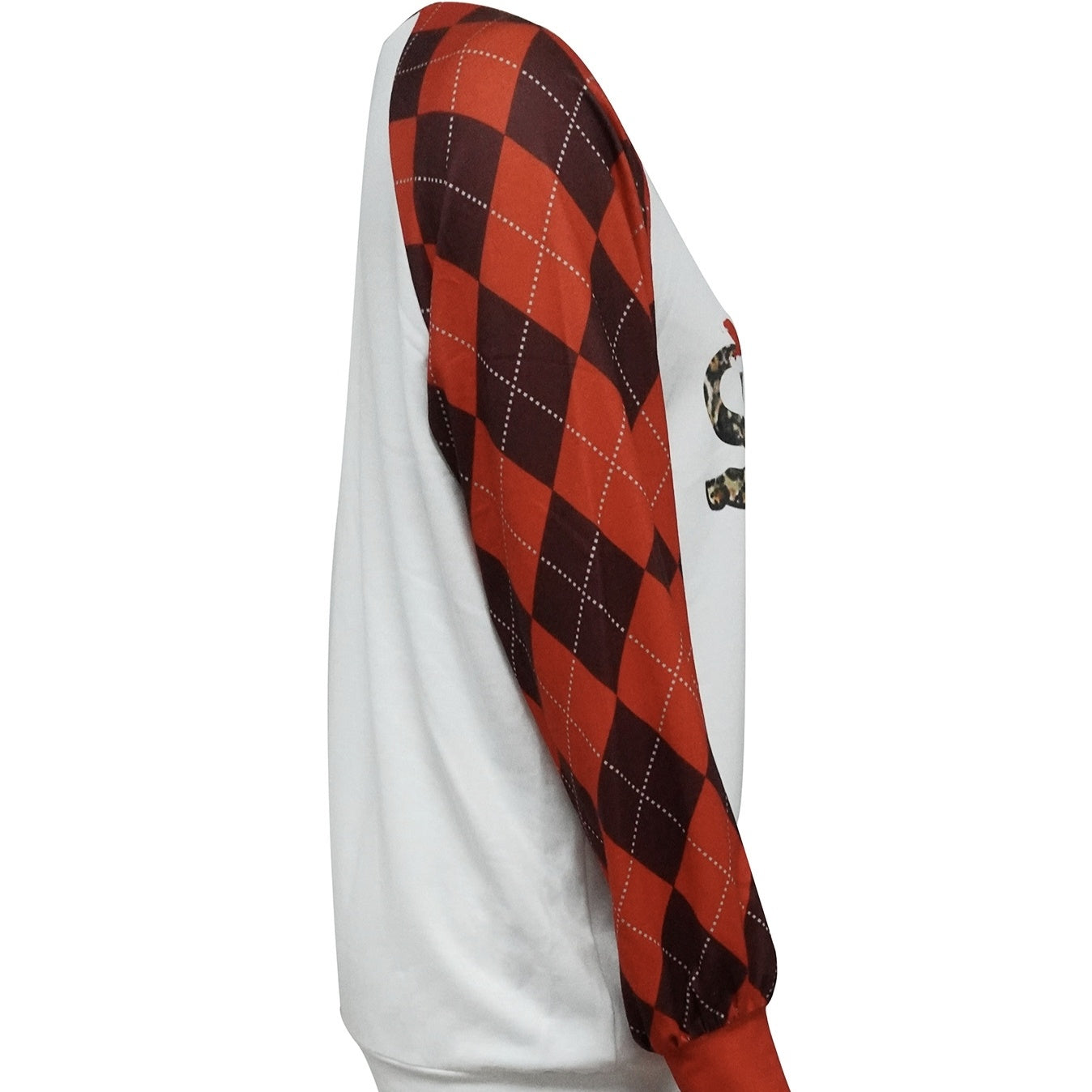 Women’s Hippopotamus Christmas Leopard-Plaid Hoodie CJ US