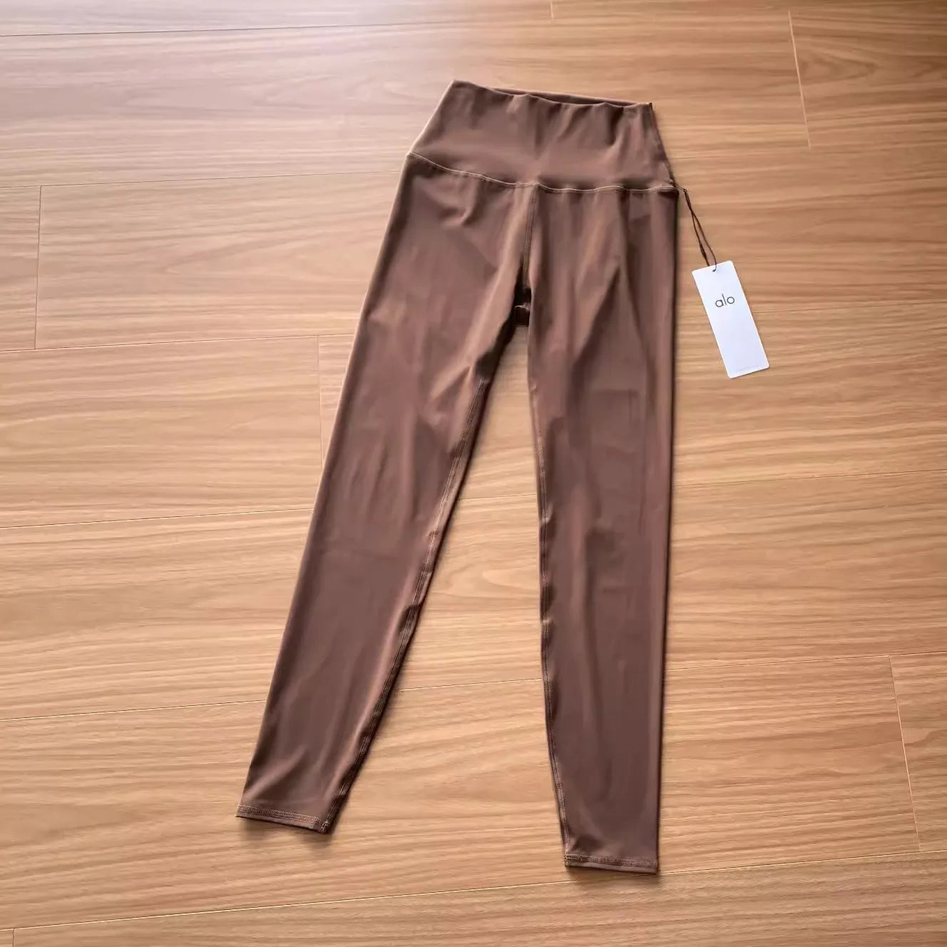 🍑 High-Waisted Peach Hips Nude Yoga Pants FitiqueFit