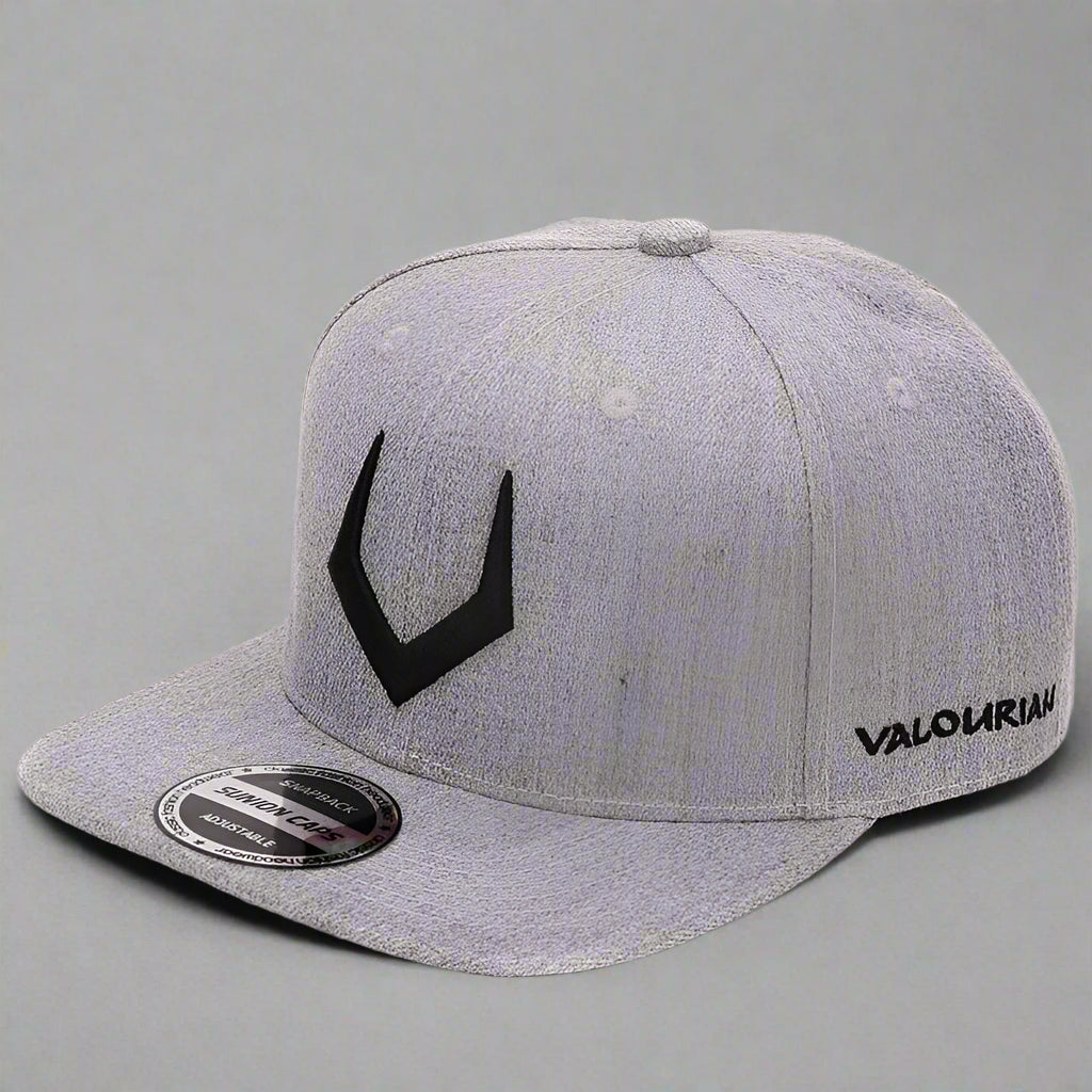 Unisex Grey Wool Snapback FitiqueFit
