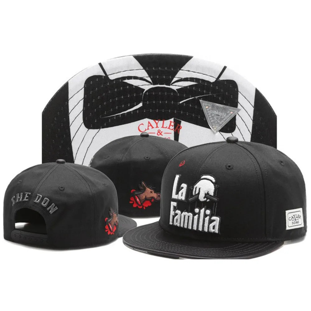 Classic Snapback Hat – Flat Bill Adjustable Baseball Cap FitiqueFit