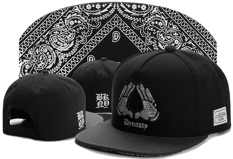 Classic Snapback Hat – Flat Bill Adjustable Baseball Cap FitiqueFit