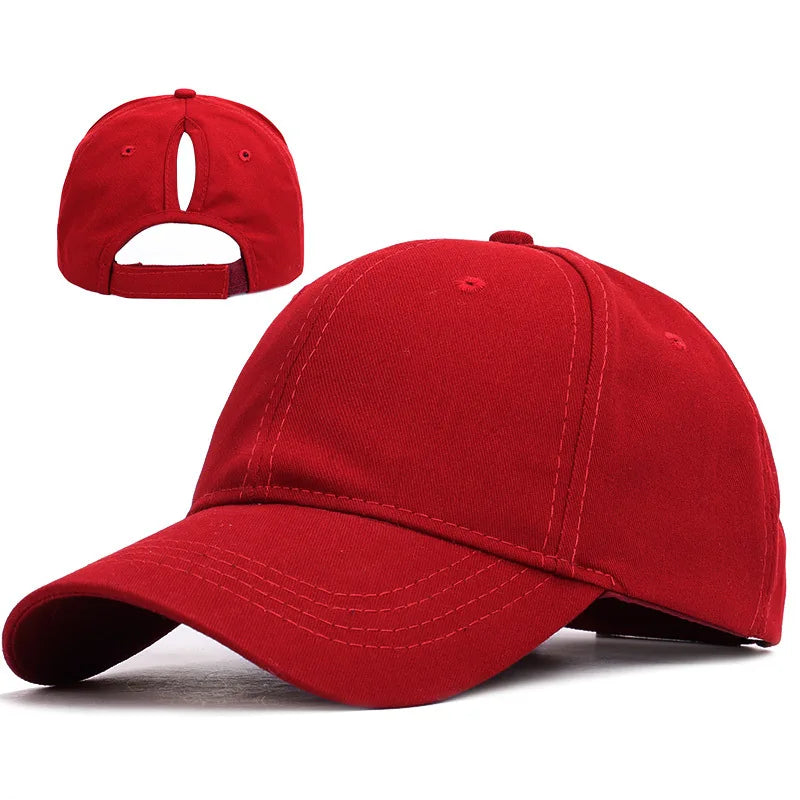 Women’s High-Ponytail Baseball Cap FitiqueFit