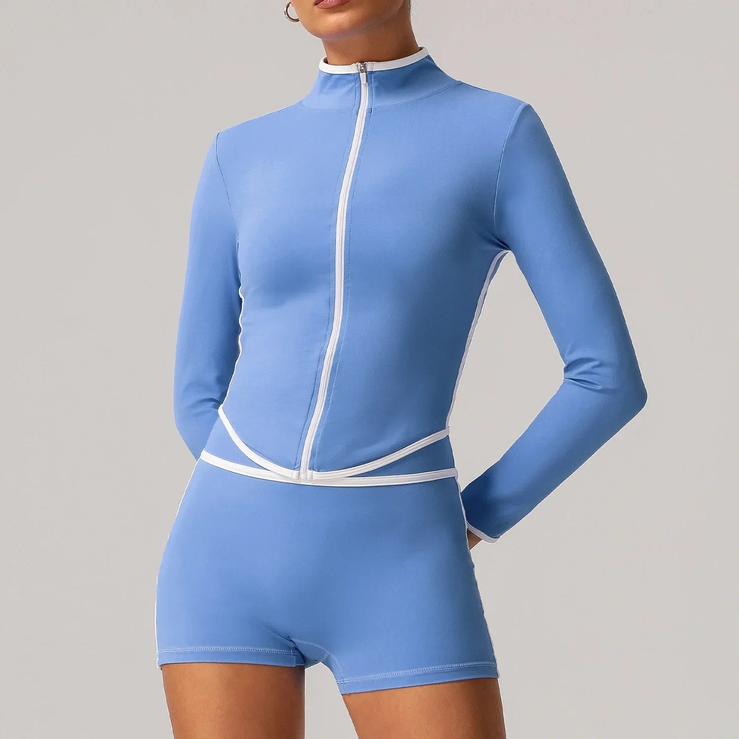 🖤 Seamless Yoga Set – High Waist, Hip-Lifting FitiqueFit