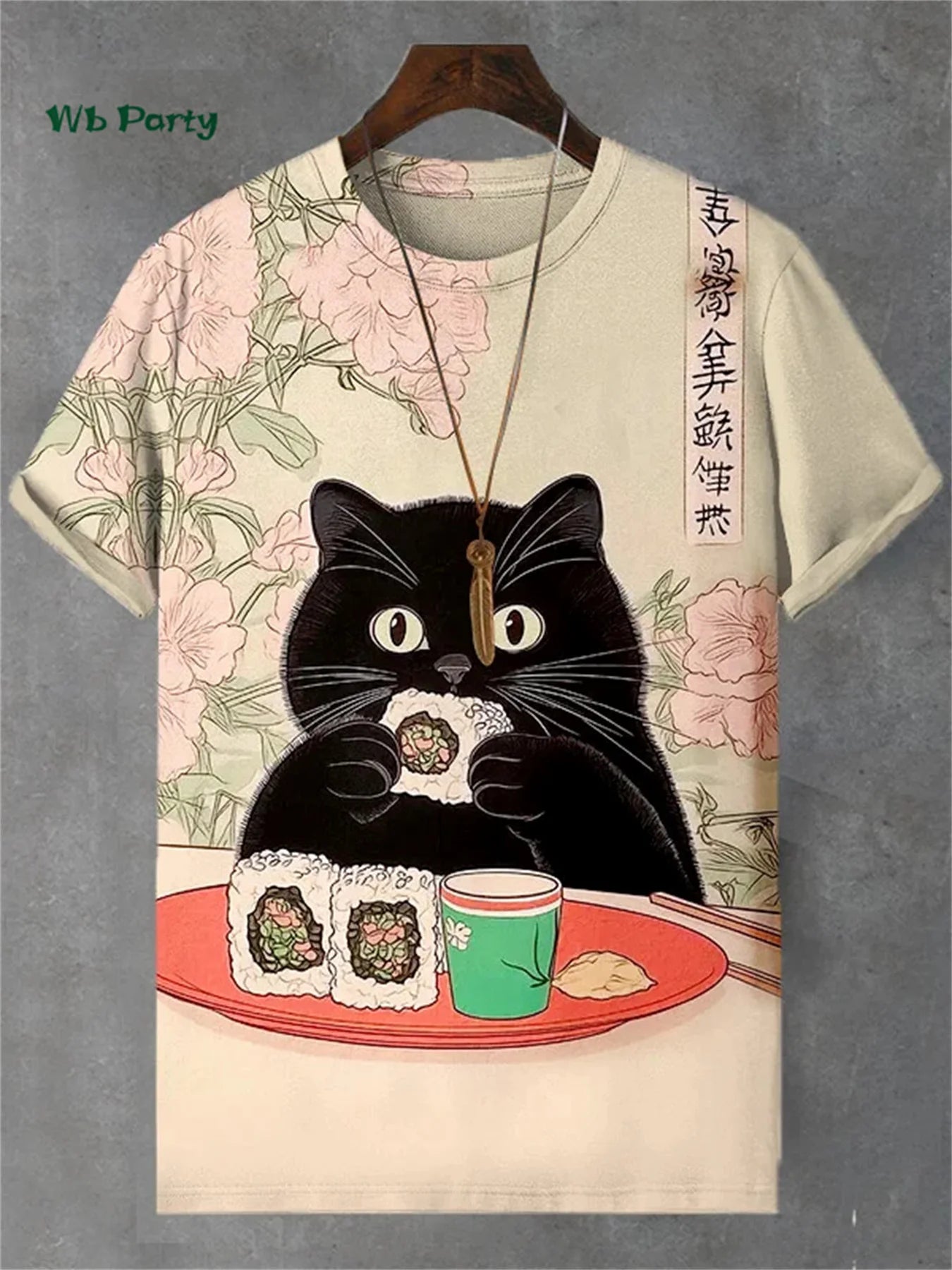 🐱  3D Travel Cat Print T-Shirt – Playful Summer Streetwear FitiqueFit