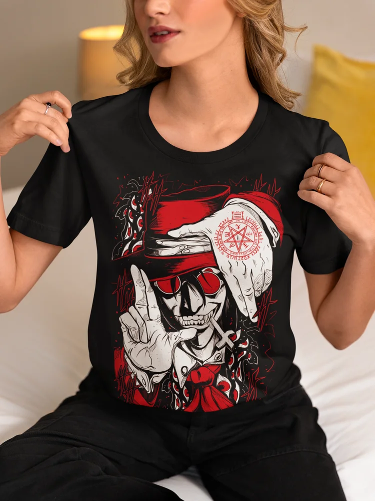 Ultimate Vampire Casual Cotton Printed T-Shirt FitiqueFit