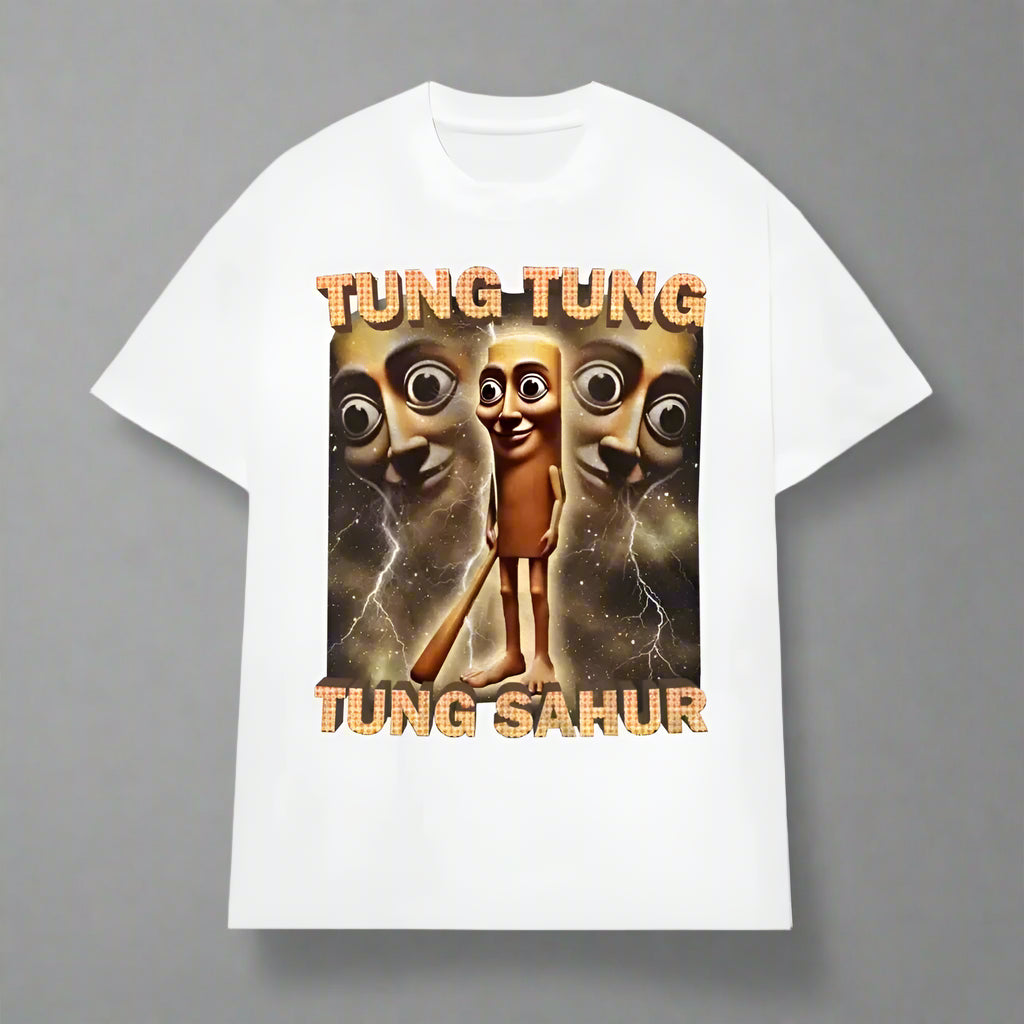 Tung Tung Tung Sahur Meme T-Shirt FitiqueFit