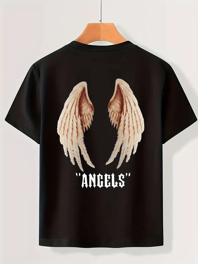 Men's Printed Short-sleeved T-shirt CJ