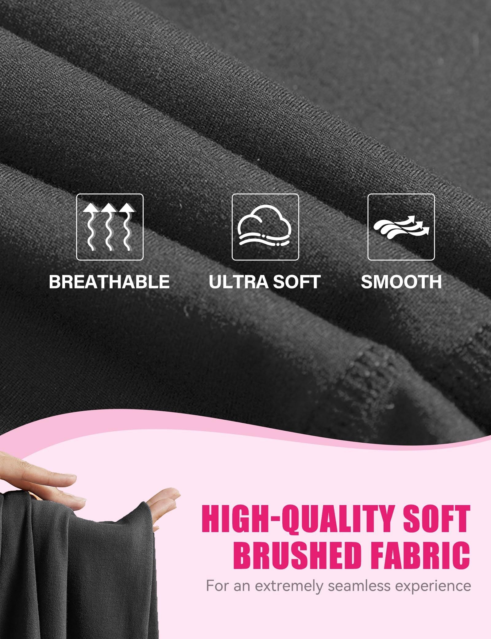 3-Pack High-Waisted Cropped Yoga Pants with Slanted Pockets CJ US