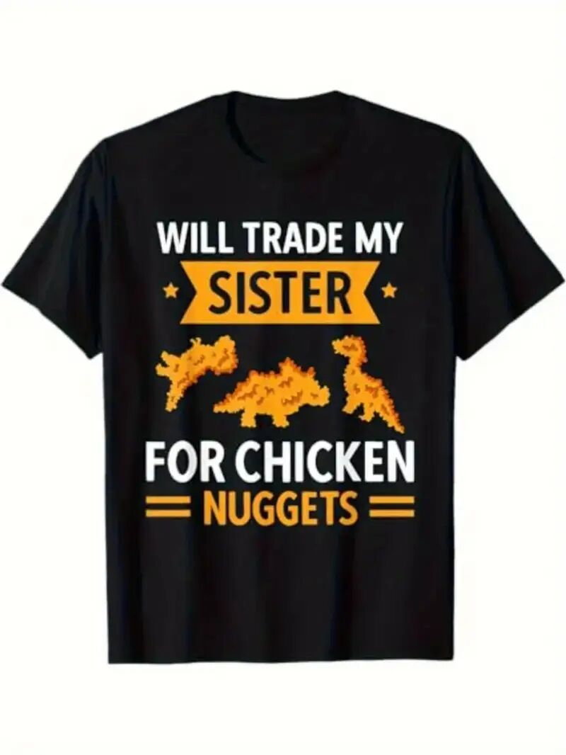 Men's Printed Short-sleeved T-shirt CJ