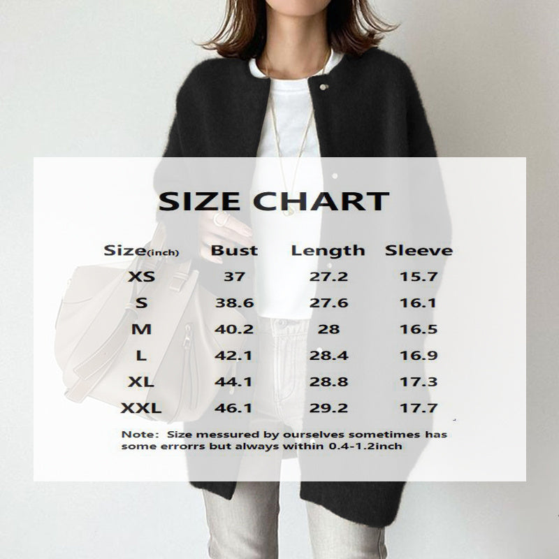 Women's Solid Color Wool-like Coat, Oversized Long Sleeve Button Up Trench For Fall Winter Casual Outwear CJ US