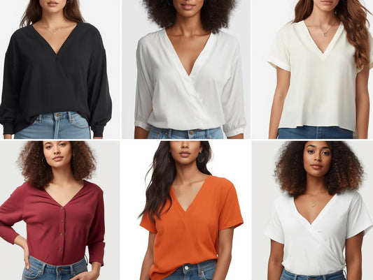 Best V Neck Tops Women: Flattering Blouses for Every Body Type