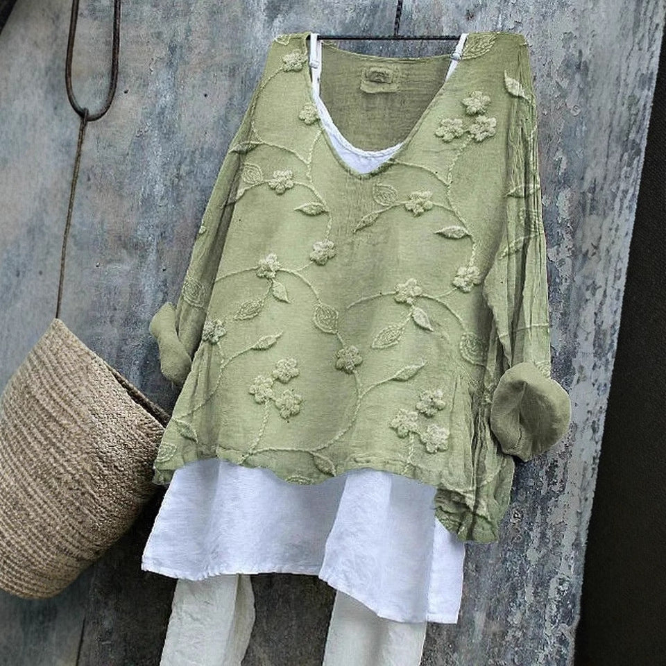 Womens Loose-fitting Casual Long-sleeve Hoodie With 3D Print 