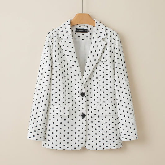 New Womens Casual Chic Plaid Coat 