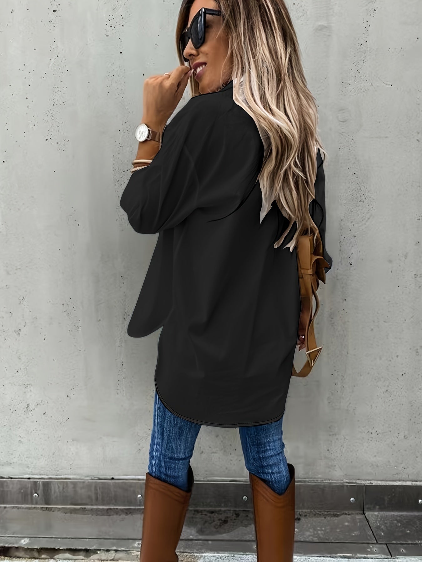 👚 Plus Size Women's Long Sleeve Two-Piece Casual Set FitiqueFit