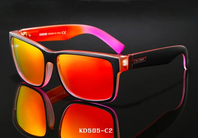Revamp Of Sport Men Sunglasses Polarized KDEAM Shockingly Colors Sun Glasses Outdoor Driving Photochromic Sunglass With Box eprolo