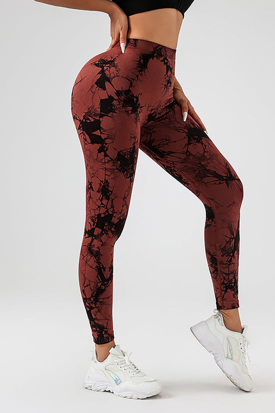 Tie-Dye Slimming Yoga Leggings – Butt Lifting Women's Yoga Pants FitiqueFit