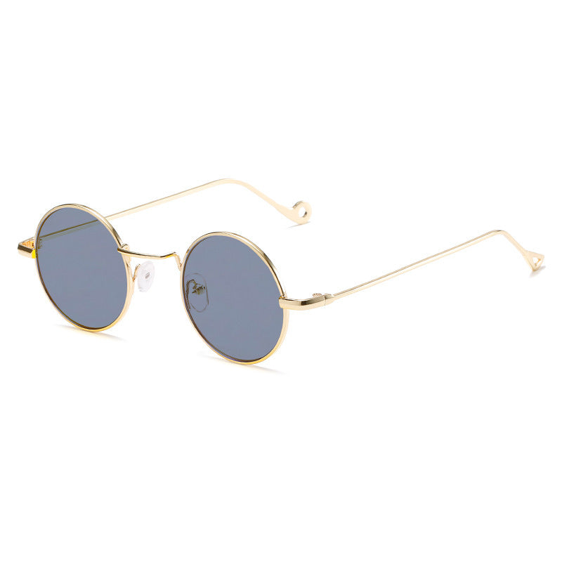 Steampunk Sunglasses – Retro Round Gothic Shades CJ
