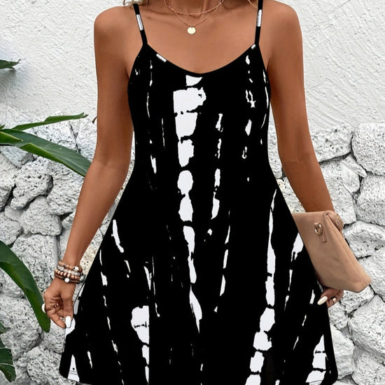 Summer European-style Halter Dress 
