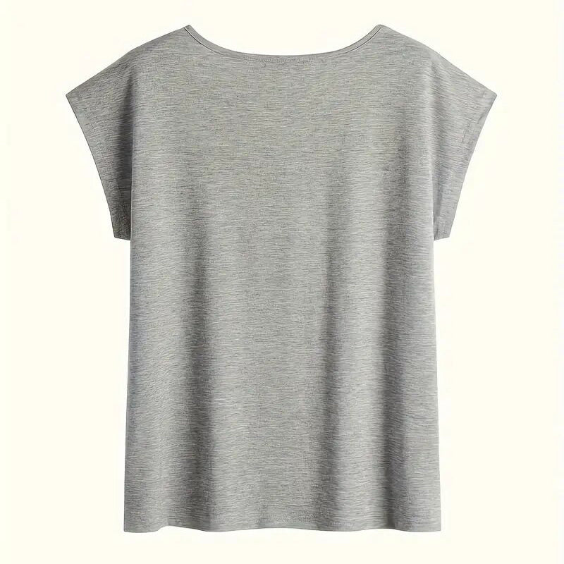 Women's V-Neck Short Sleeve T-Shirt CJ US