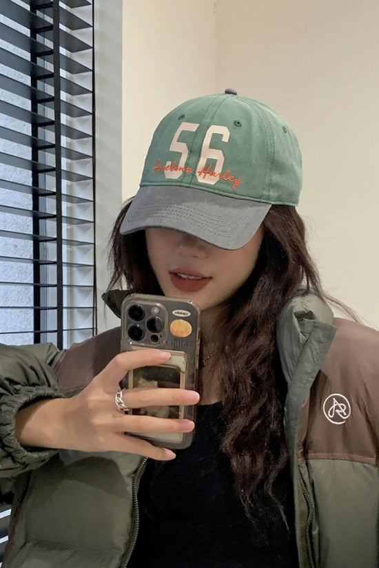 Plus-sized Deepening No 56 Baseball Cap Sun-proof Makes Your Face Look Smaller CJ