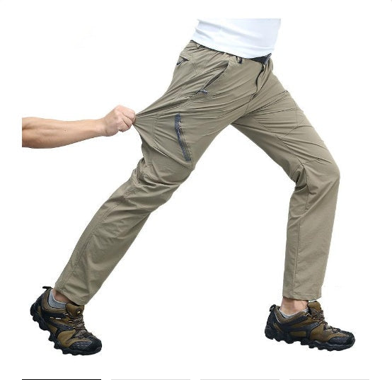 Elastic Quick Dry Hiking Men Summer Mountain Climbing Cycling Trousers Trekking Sport  Pants FitiqueFit