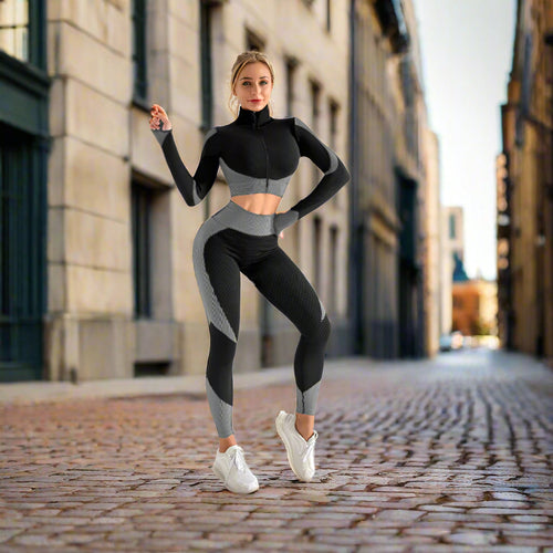 European And American Breathable Seamless Yoga Clothing Suit Diversi Fashion™
