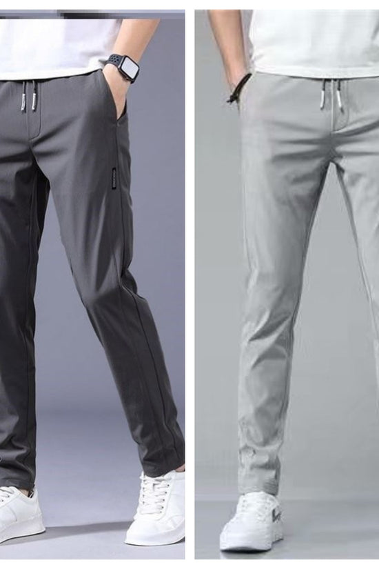 Men’s Straight Leg Sweats – Lightweight, Casual, Korean-Inspired Comfort FitiqueFit