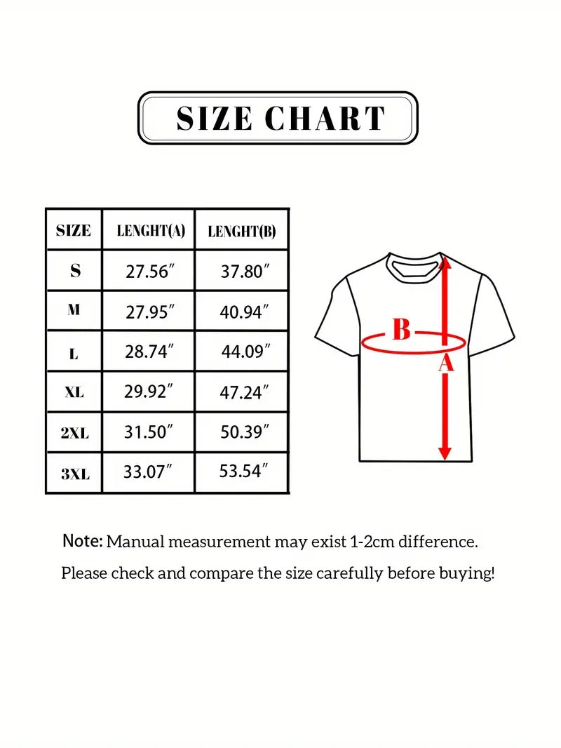 Summer New Printed T-shirt - Customizable Pattern CJ