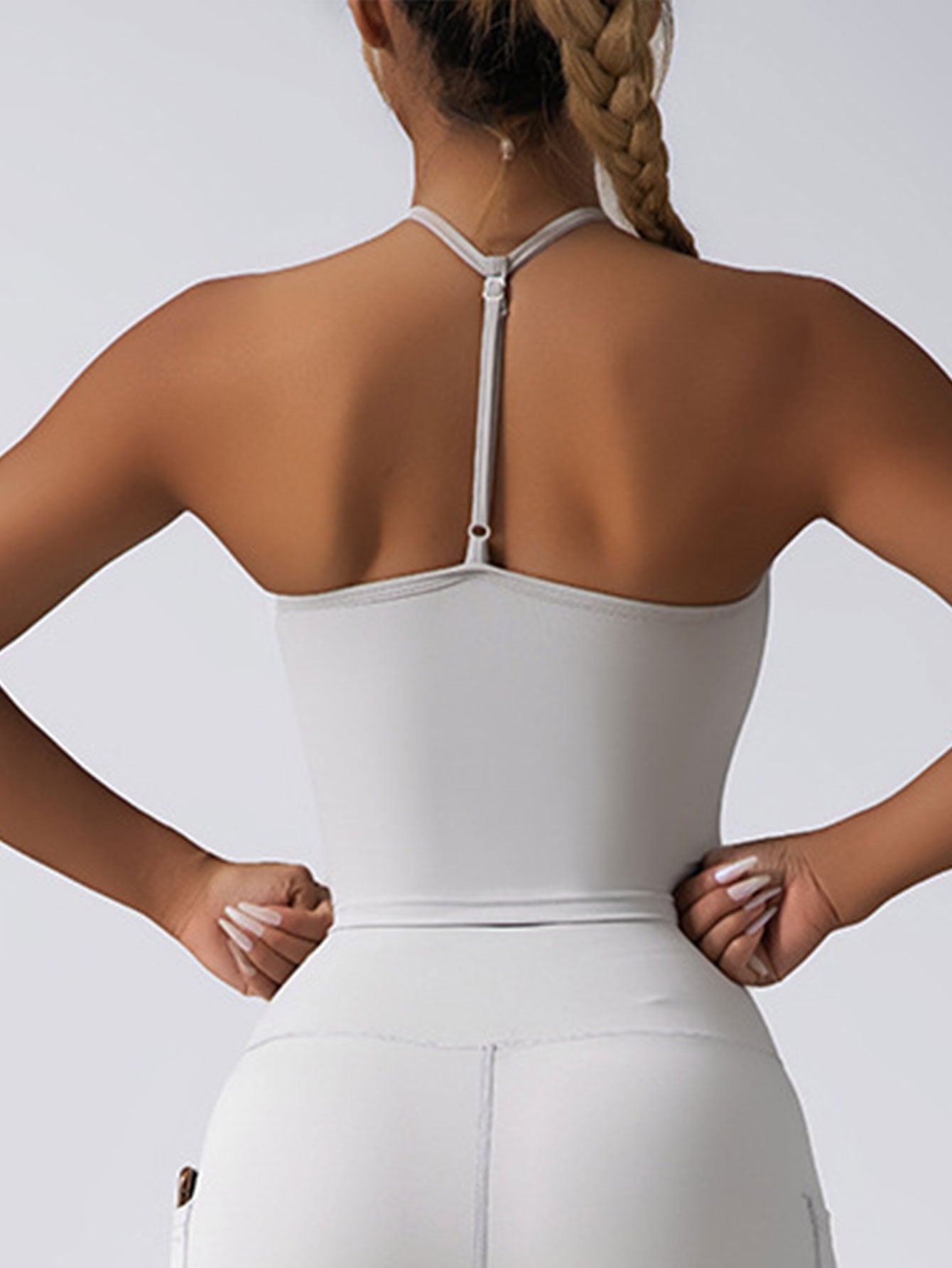 Crop Top With Built In Pads Sports Bras For Women FitiqueFit