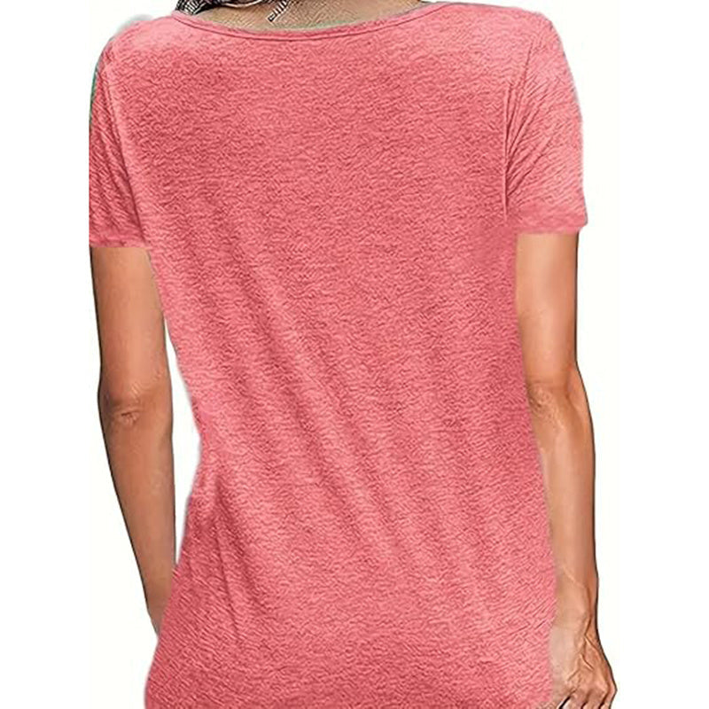 Women's Cute Cat Graphic T-Shirt Casual Crewneck Short Sleeve Summer Top For Cat Lovers And Everyday Wear CJ US