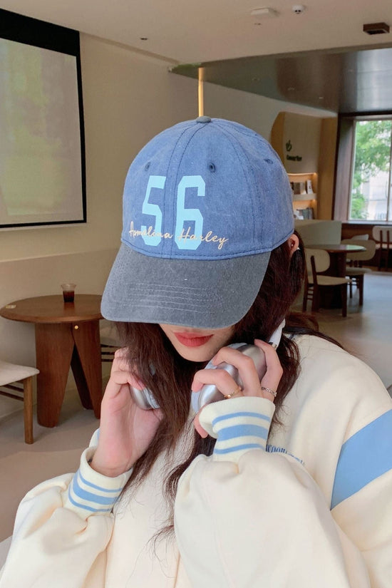 Plus-sized Deepening No 56 Baseball Cap Sun-proof Makes Your Face Look Smaller CJ