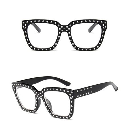Sunglasses Women Crystal Decoration Sunglasses Female Rhinestones Sunglass Classic Square Brand Designer Sun Glasses Of Women eprolo