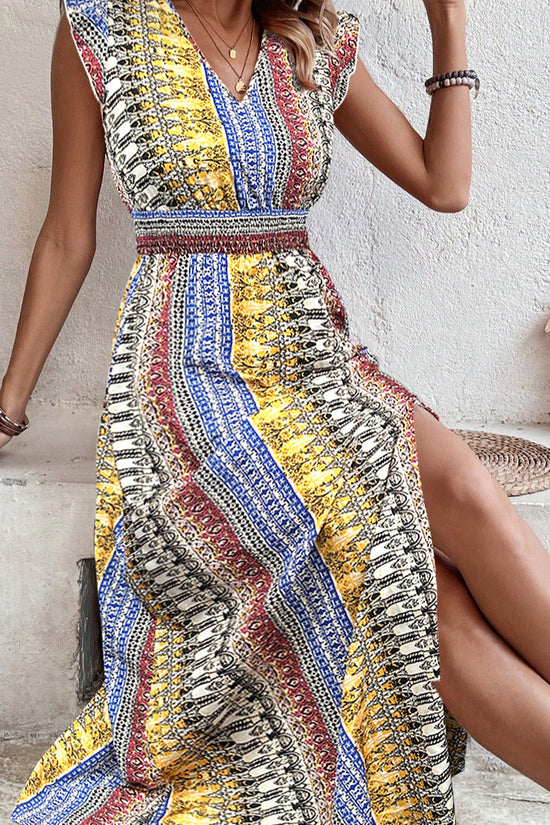 Fashionable Casual Slim-Fit Split Dress For Women 