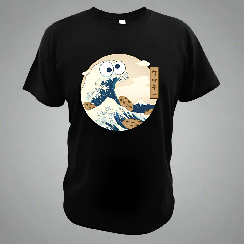 Cotton short sleeve men's T-shirt null