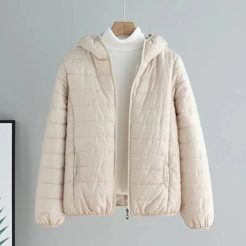 Women's Fashionable Versatile Slimming Cotton-Padded Jacket 