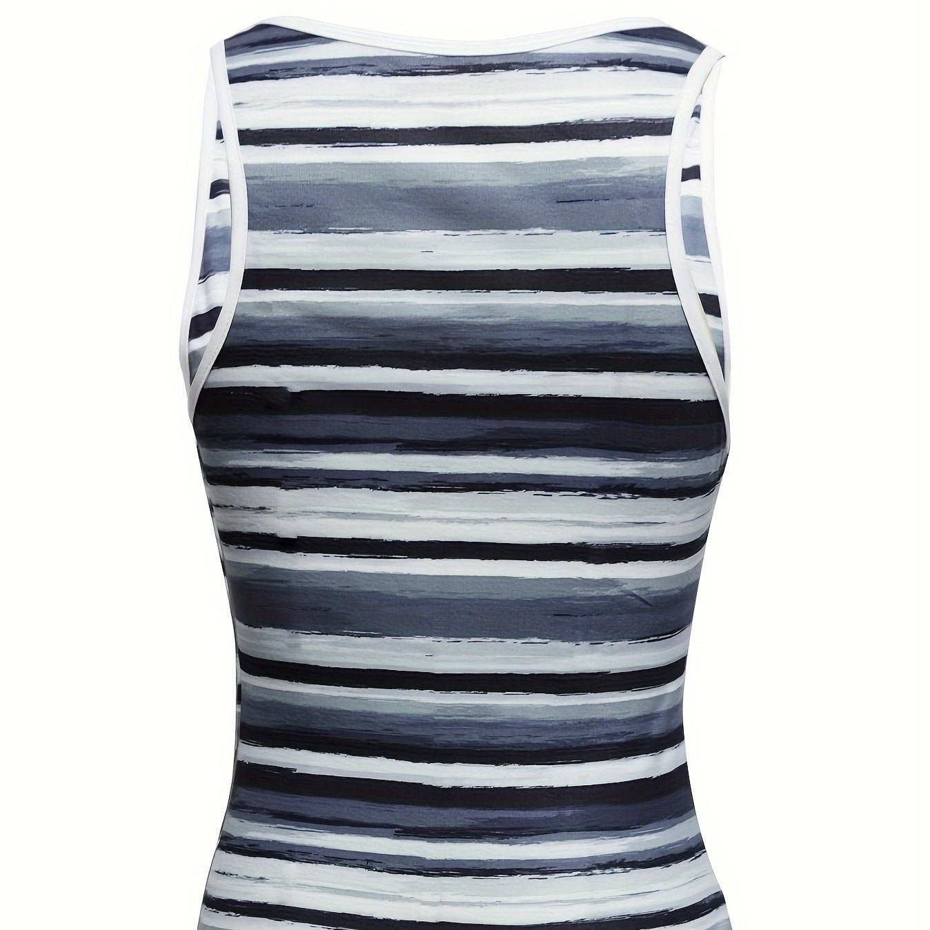 Women’s V‑Neck Striped Camisole Vest CJ US