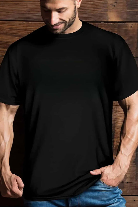 Plus Size Skull Graphic T-Shirt – 3D Back Print, Oversized Fit, Casual Streetwear for Men FitiqueFit